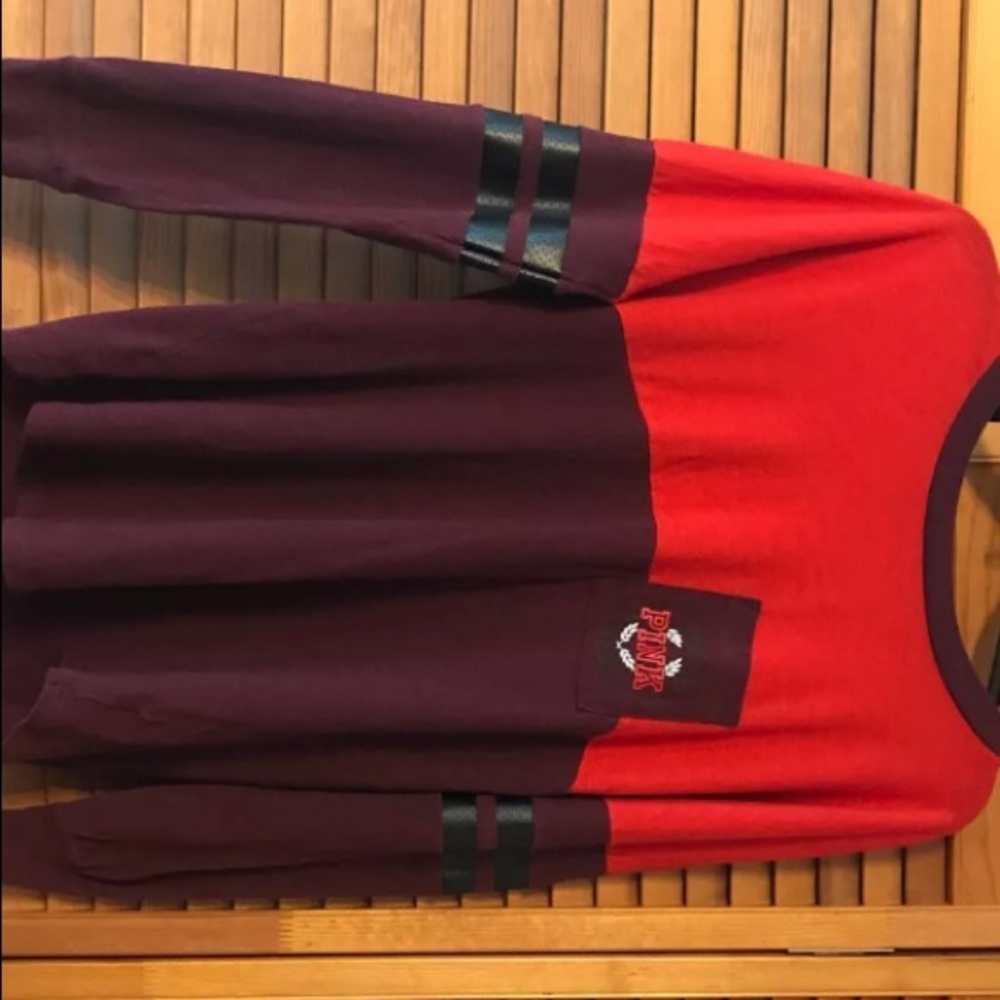 Pink long sleeve shirt